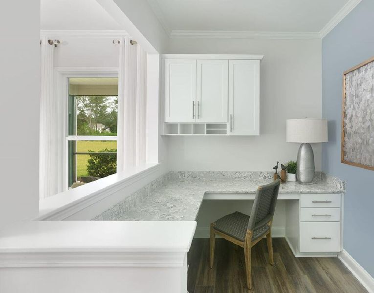 Furnished interior view inside a new home in Sea Island Preserve, Johns Island (Image 5).