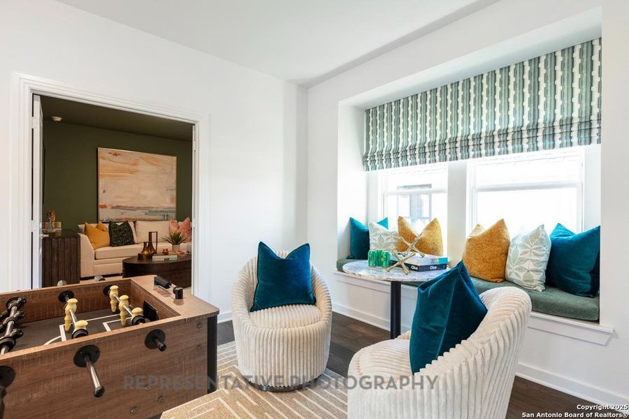 Furnished interior view inside a new home in The Ranches at Creekside, Boerne (Image 12). Furnished interior view inside a new home in The Ranches at Creekside, Boerne (Image 12).