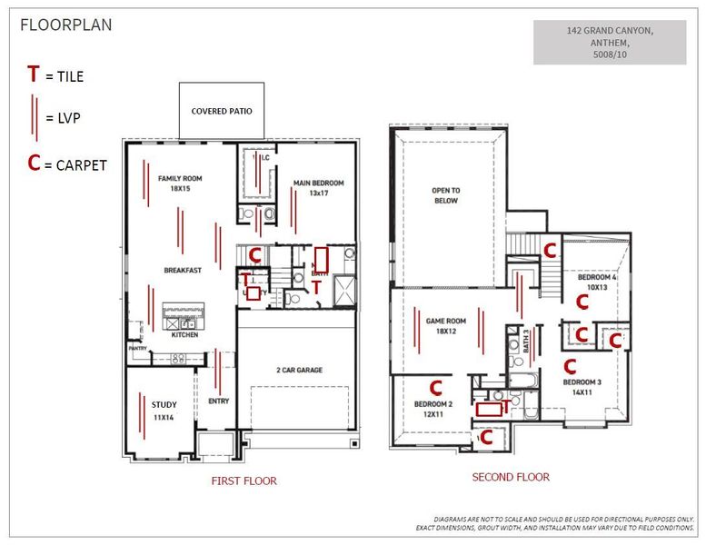 2D floor plan layout of this home in Anthem 50', Kyle, TX (Image 2). 2D floor plan layout of this home in Anthem 50', Kyle, TX (Image 2).