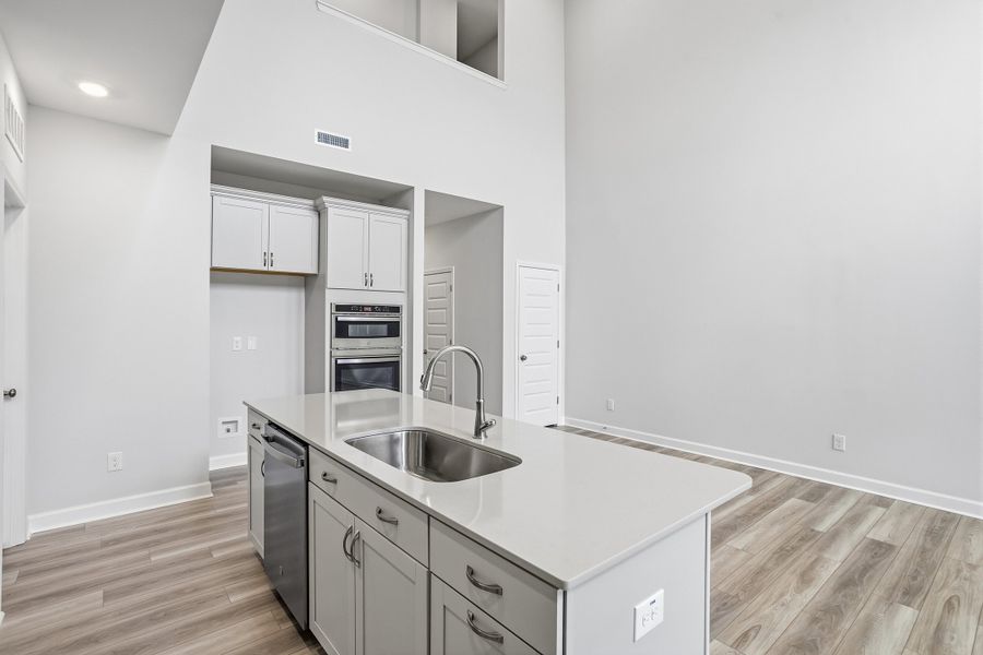 Furnished interior view inside a new home in Ovation at Sweetbrier, Durham (Image 11).