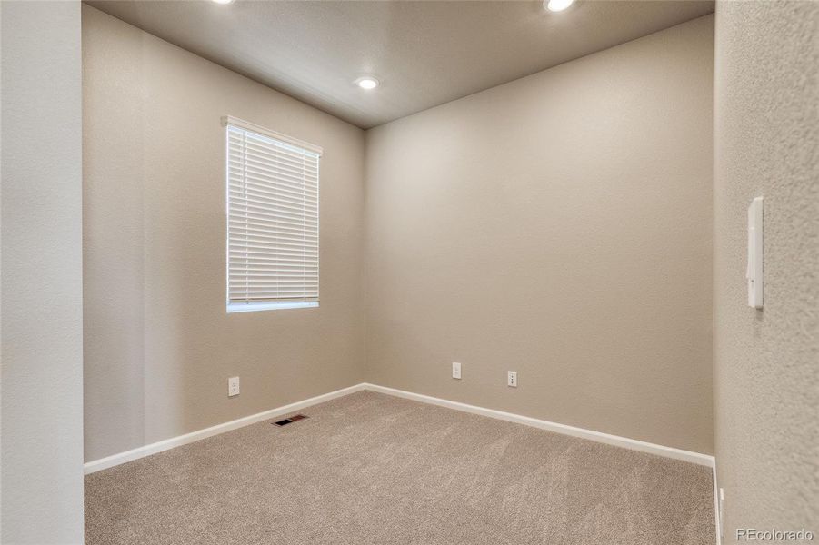 Flex Room Located at front of house