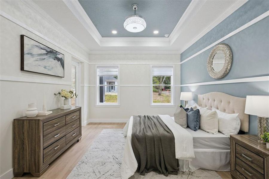 Furnished interior view inside a new home in , Apopka (Image 40).