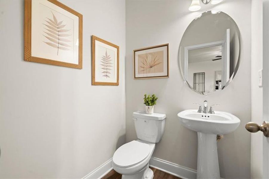 Furnished interior view inside a new home in , Dacula (Image 18). Furnished interior view inside a new home in , Dacula (Image 18).