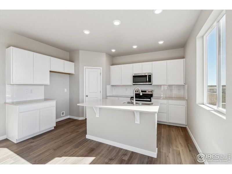 Furnished interior view inside a new home in The Overlook at Johnstown Farms, Johnstown (Image 7). Furnished interior view inside a new home in The Overlook at Johnstown Farms, Johnstown (Image 7).