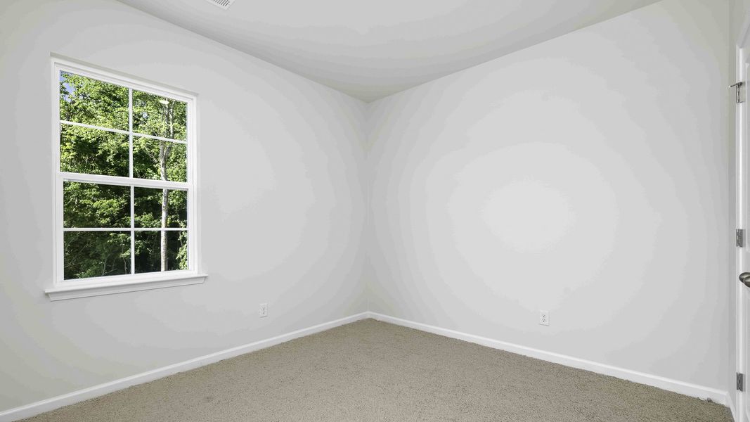 Representative unfurnished interior of a home built from the Mills by D.R. Horton in Waverly Place, Linwood (Image 22). Representative unfurnished interior of a home built from the Mills by D.R. Horton in Waverly Place, Linwood (Image 22).