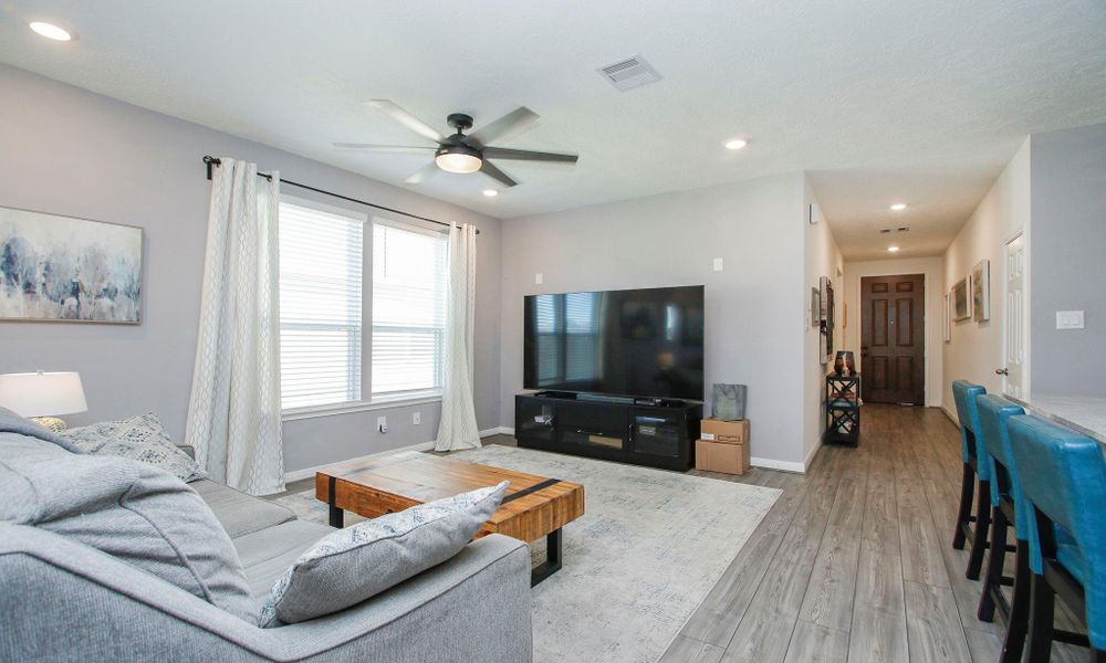 Furnished interior view inside a new home in , Magnolia (Image 13).