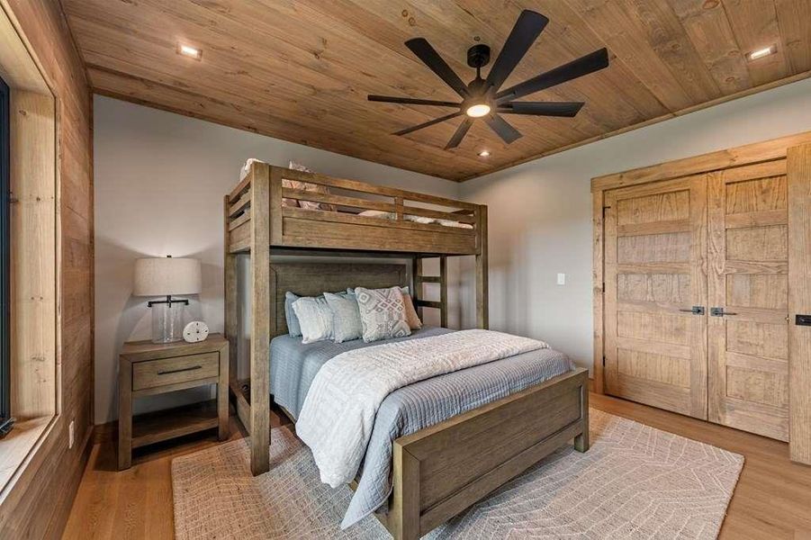 Furnished interior view inside a new home in , Blue Ridge (Image 42).