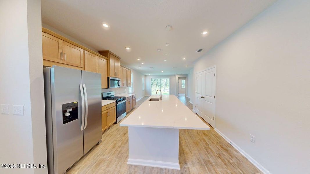 Furnished interior view inside a new home in RiverTown - Forest, St. Johns (Image 3).