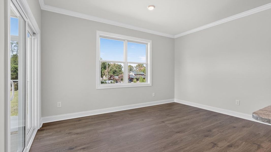 Spacious, unfurnished interior of a new home in The Manors at Haywood Glen, Knightdale (Image 28).