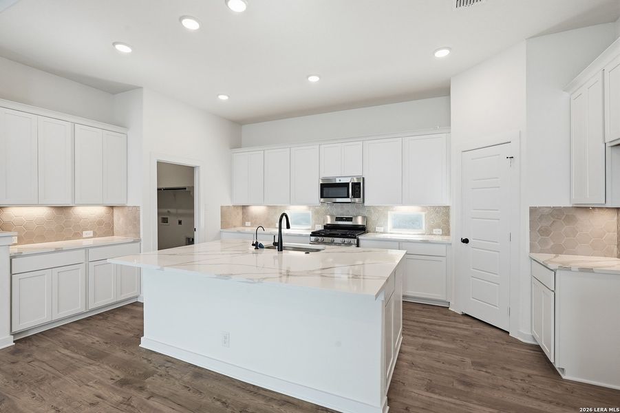 Furnished interior view inside a new home in The Crossvine, Schertz (Image 15).