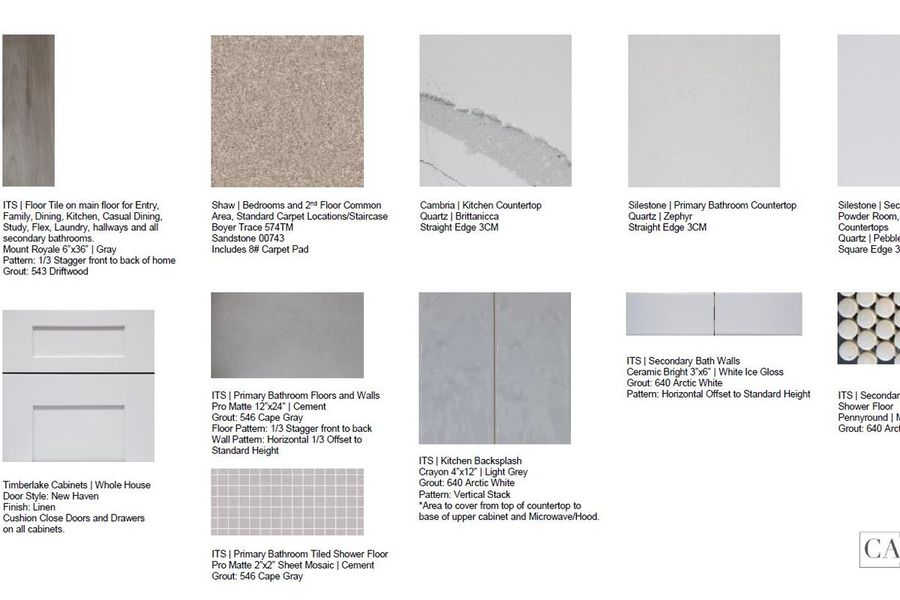 Sample of building materials used in homes in Esplanade at Wiregrass Ranch, Wesley Chapel (Image 25). Sample of building materials used in homes in Esplanade at Wiregrass Ranch, Wesley Chapel (Image 25).