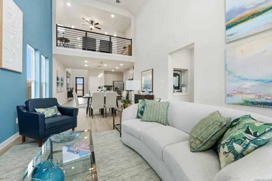 Furnished interior view inside a new home in Timber Creek, San Antonio (Image 9).