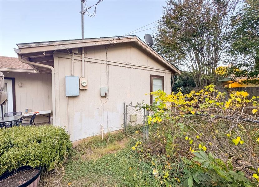 View of property exterior