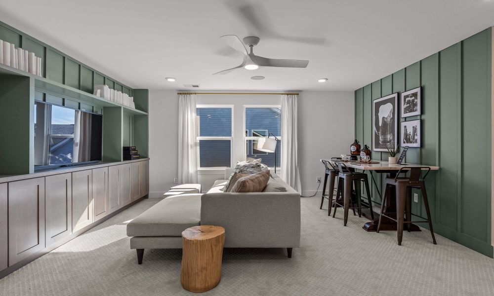 Representative furnished interior of a home built from the The Boardwalk by Chesapeake Homes in Heritage Park at Longs, Longs (Image 41).