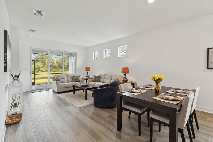 Furnished interior view inside a new home in , Englewood (Image 11).