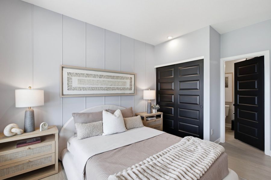 Representative furnished interior of a home built from the Jensen by Fischer Homes in Twin Lakes, Hoschton (Image 27).
