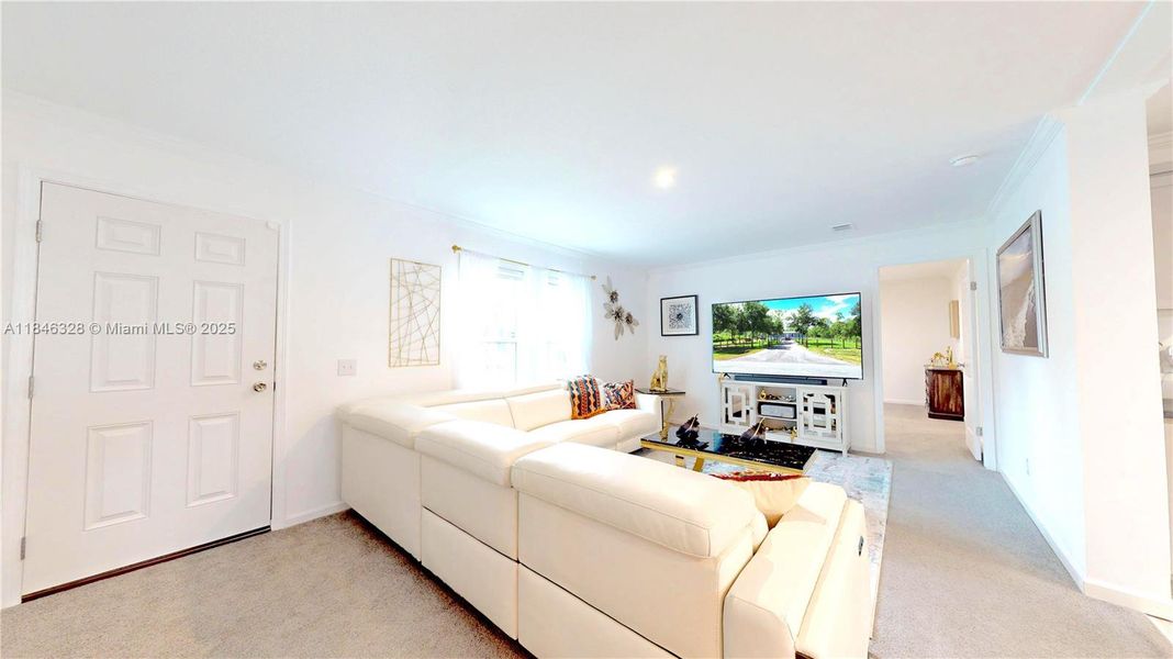 Furnished interior view inside a new home in , Clewiston (Image 10).