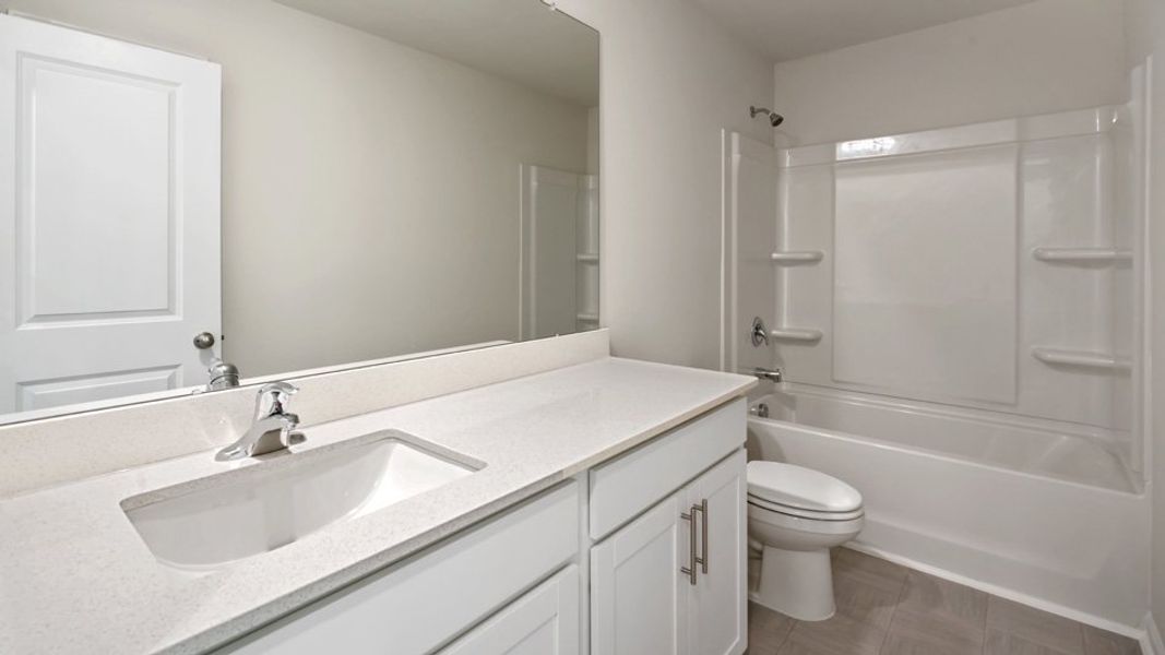 Furnished interior view inside a new home in Copper Run South, Durham (Image 9).
