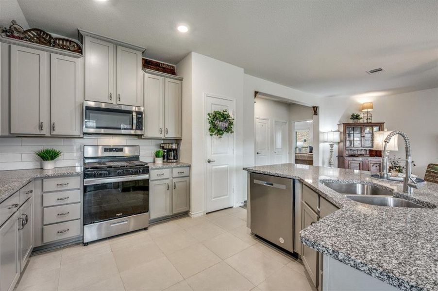 Furnished interior view inside a new home in , Aubrey (Image 11). Furnished interior view inside a new home in , Aubrey (Image 11).