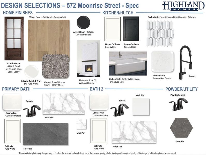 Sample of building materials used in homes in Dove Hollow, Waxahachie (Image 24).