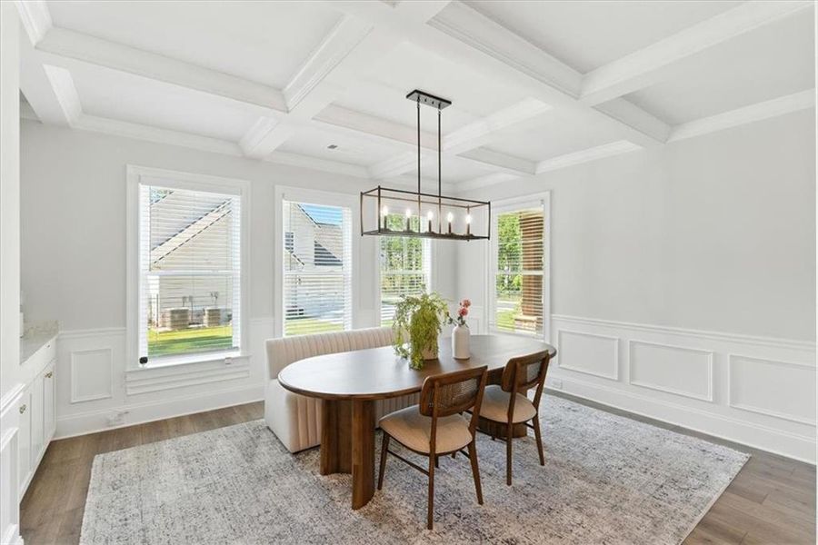 Furnished interior view inside a new home in Ford Landing, Acworth (Image 25).
