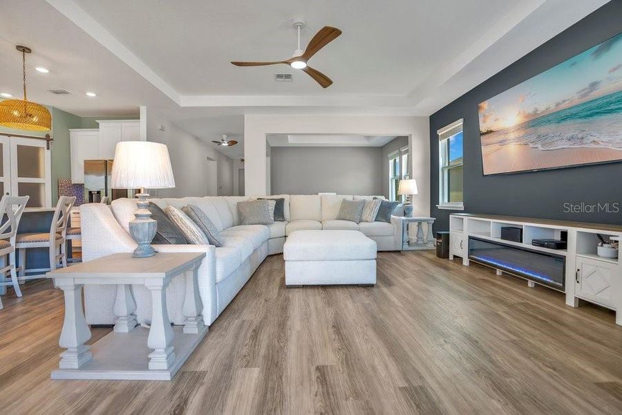 Furnished interior view inside a new home in Archers Mill, Ormond Beach (Image 54). Furnished interior view inside a new home in Archers Mill, Ormond Beach (Image 54).