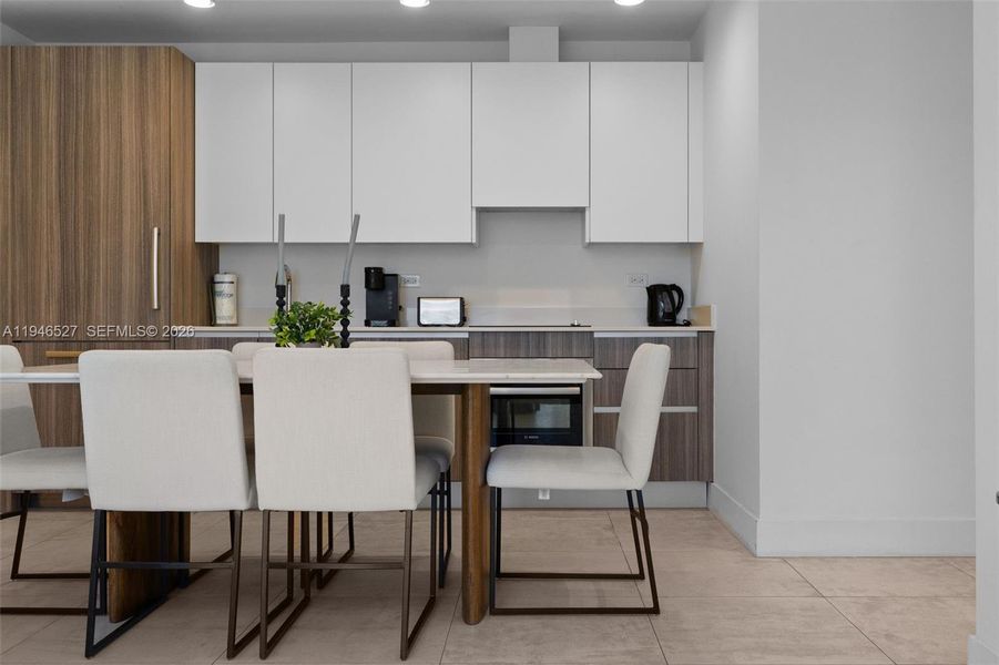 Furnished interior view inside a new home in , Miami (Image 29).