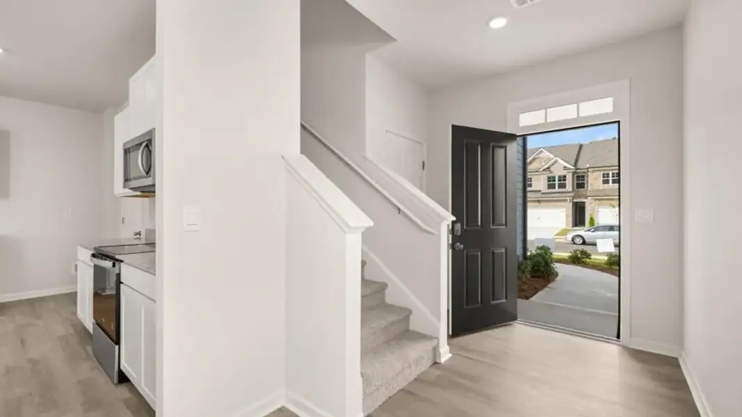 Furnished interior view inside a new home in , Canton (Image 3).