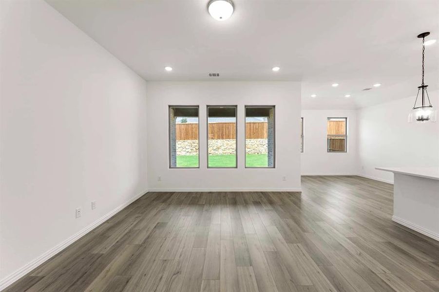 Spacious, unfurnished interior of a new home in Brookshire at Legacy Hills-60s, Celina (Image 18). Spacious, unfurnished interior of a new home in Brookshire at Legacy Hills-60s, Celina (Image 18).