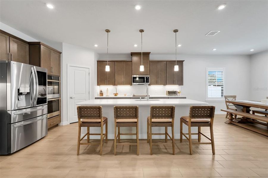 Furnished interior view inside a new home in , Clermont (Image 12).