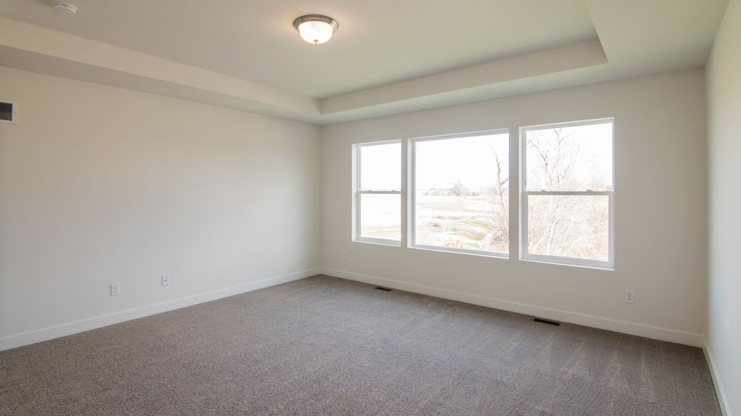 Representative unfurnished interior of a home built from the The Hartland by Norfolk Homes in Coronado Estates, Jackson (Image 80).