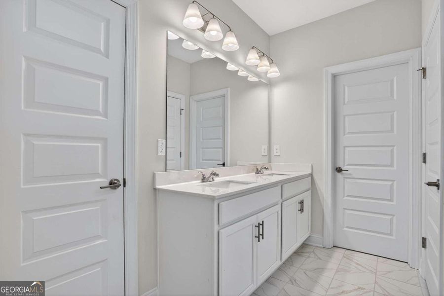 Furnished interior view inside a new home in Killian Manor at The Adares, Adairsville (Image 7). Furnished interior view inside a new home in Killian Manor at The Adares, Adairsville (Image 7).