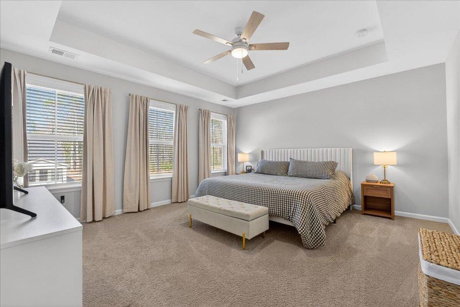 Furnished interior view inside a new home in Windsor Crossing, North Charleston (Image 29).