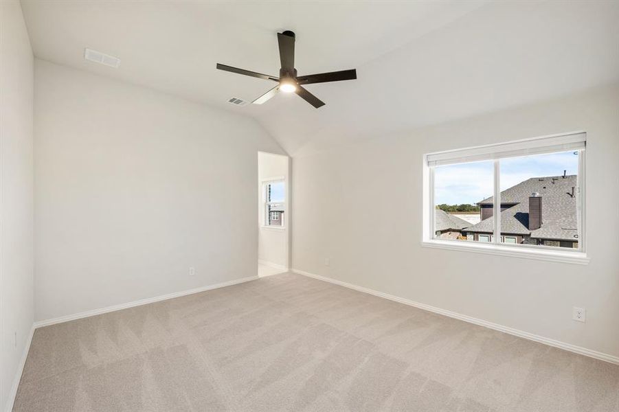 Spacious, unfurnished interior of a new home in Meadow Vista 60-65, Anna (Image 31). Spacious, unfurnished interior of a new home in Meadow Vista 60-65, Anna (Image 31).