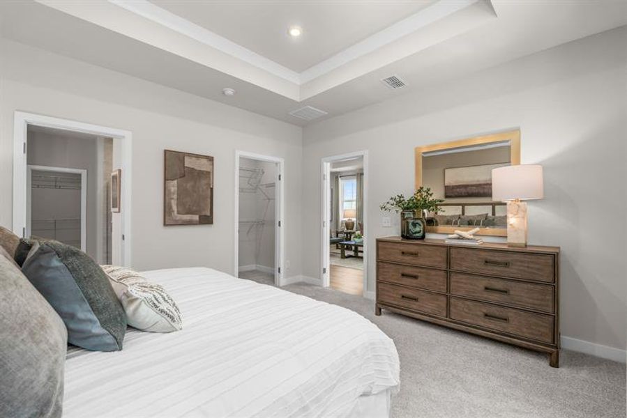 Representative furnished interior of a home built from the Silverleaf by Ryan Homes in East Lake, Leland (Image 26). Representative furnished interior of a home built from the Silverleaf by Ryan Homes in East Lake, Leland (Image 26).