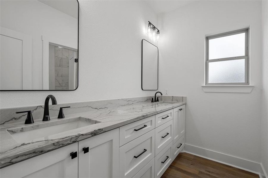 Furnished interior view inside a new home in , Hewitt (Image 10).