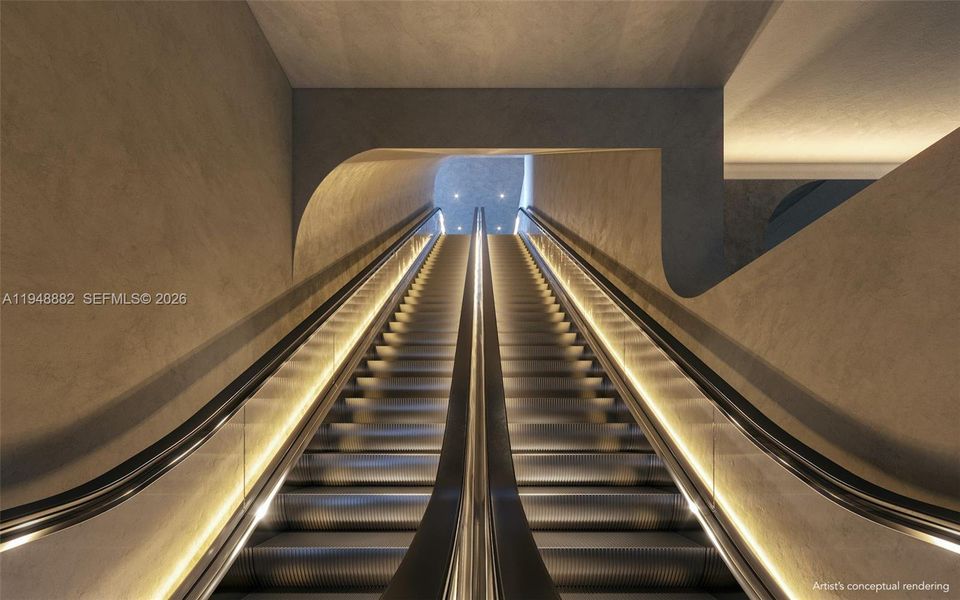 Close-up of interior finishes inside a home in , Miami (Image 14).