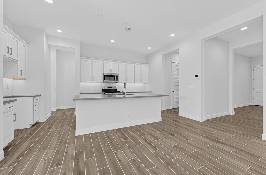 Furnished interior view inside a new home in Combs Ranch, San Tan Valley (Image 7).