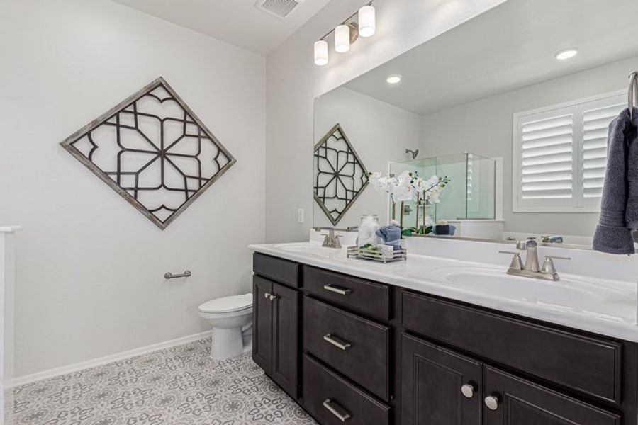 Representative furnished interior of a home built from the Katmai by Courtland Communities in Maple at North Copper Canyon, Surprise (Image 6).