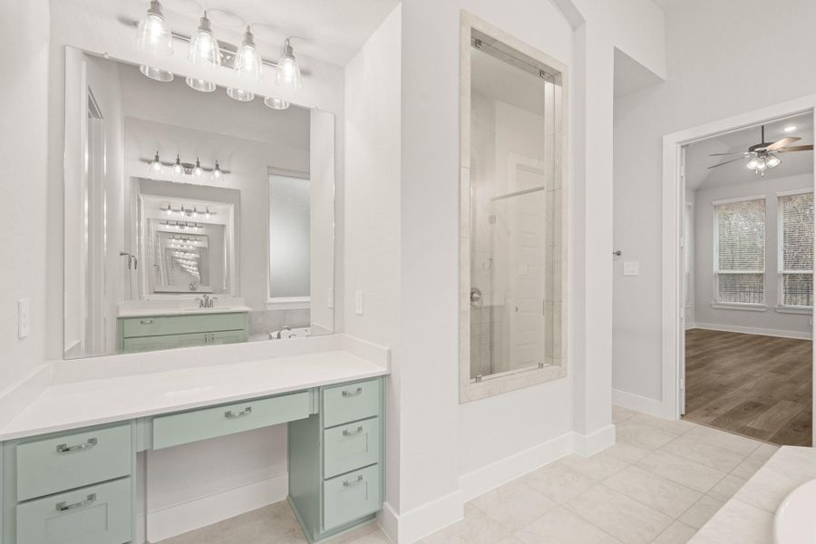 Furnished interior view inside a new home in Fulbrook on Fulshear Creek: 60ft. lots, Fulshear (Image 8).