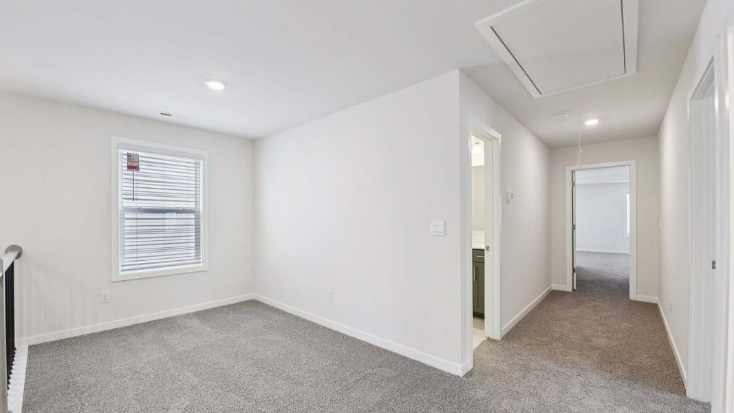 Spacious, unfurnished interior of a new home in Oak Grove Hill, Huntersville (Image 31). Spacious, unfurnished interior of a new home in Oak Grove Hill, Huntersville (Image 31).