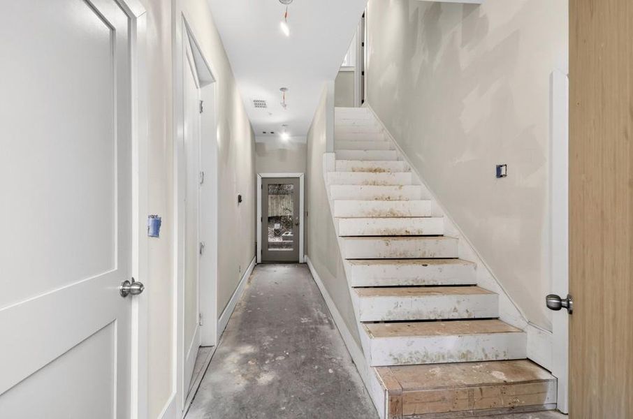 In-progress construction of a new home in , Atlanta, GA (Image 35).