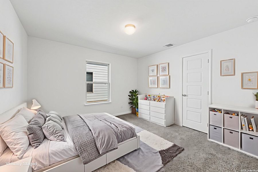 Furnished interior view inside a new home in Meadows at Clear Springs, New Braunfels (Image 9).