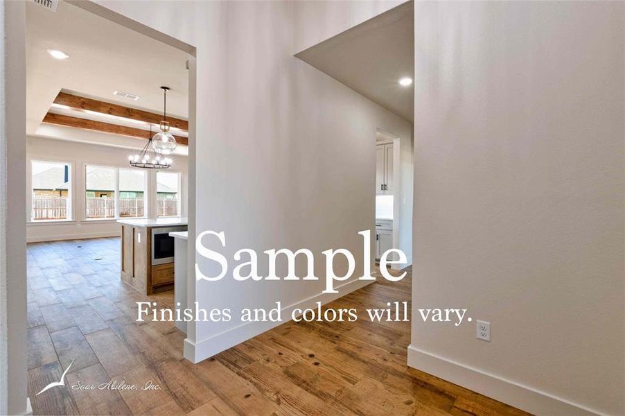 Furnished interior view inside a new home in , Abilene (Image 16). Furnished interior view inside a new home in , Abilene (Image 16).