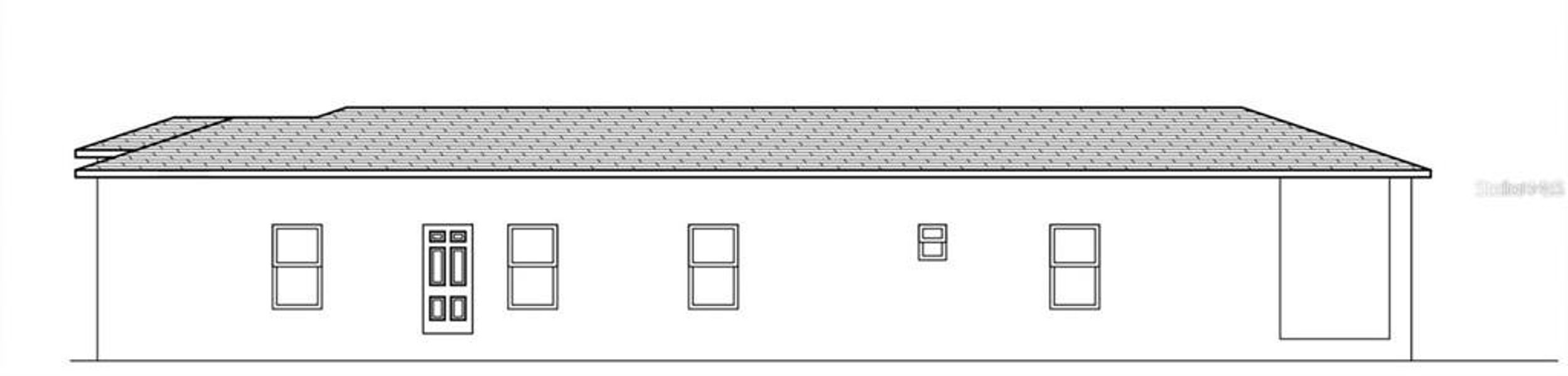 Exterior rendering of this home design in , Safety Harbor, FL (Image 4).