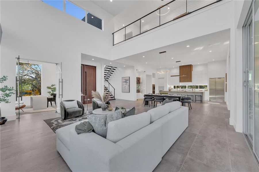 Furnished interior view inside a new home in , Sarasota (Image 7).
