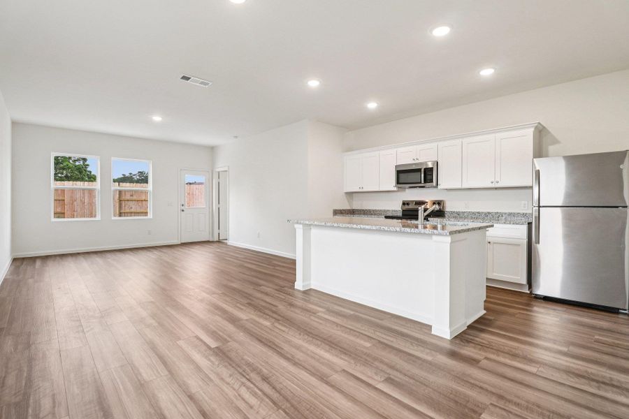 Furnished interior view inside a new home in Elm Park, Austin (Image 10).