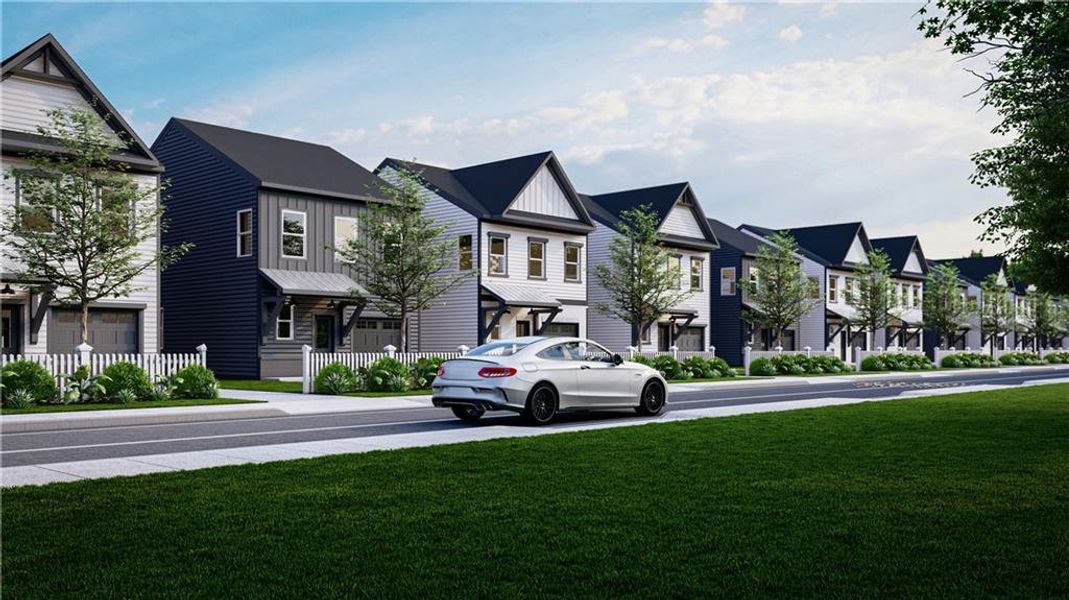 Front exterior of a new home in , Cleveland, GA, highlighting curb appeal (Image 2).