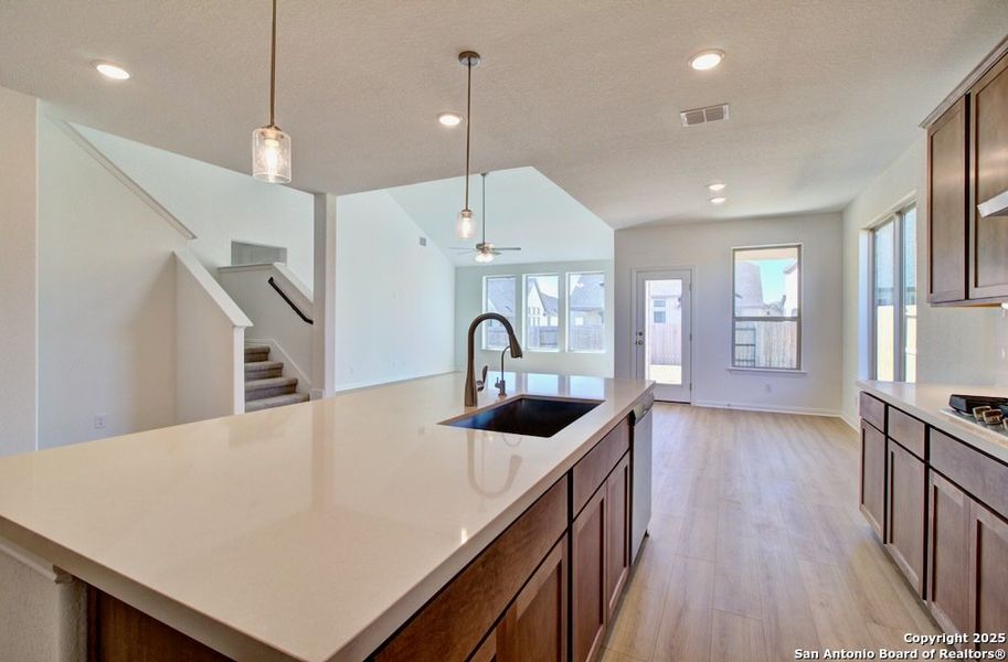 Furnished interior view inside a new home in Meyer Ranch – Premier, New Braunfels (Image 11).