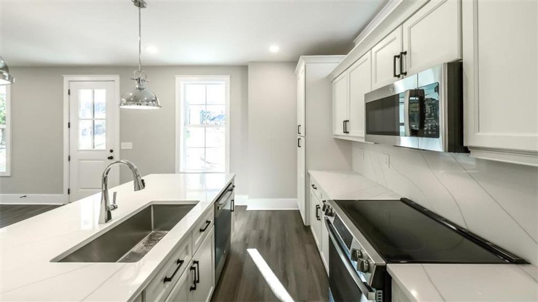 Furnished interior view inside a new home in , Bowdon (Image 6).